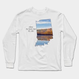 Indiana USA Long Sleeve T-Shirt